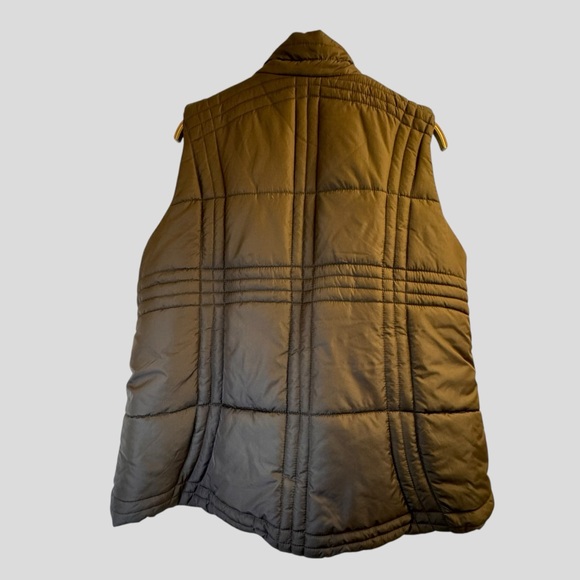 Faded Glory Women’s Vest Size 2X Brown Quilted - Picture 11 of 13